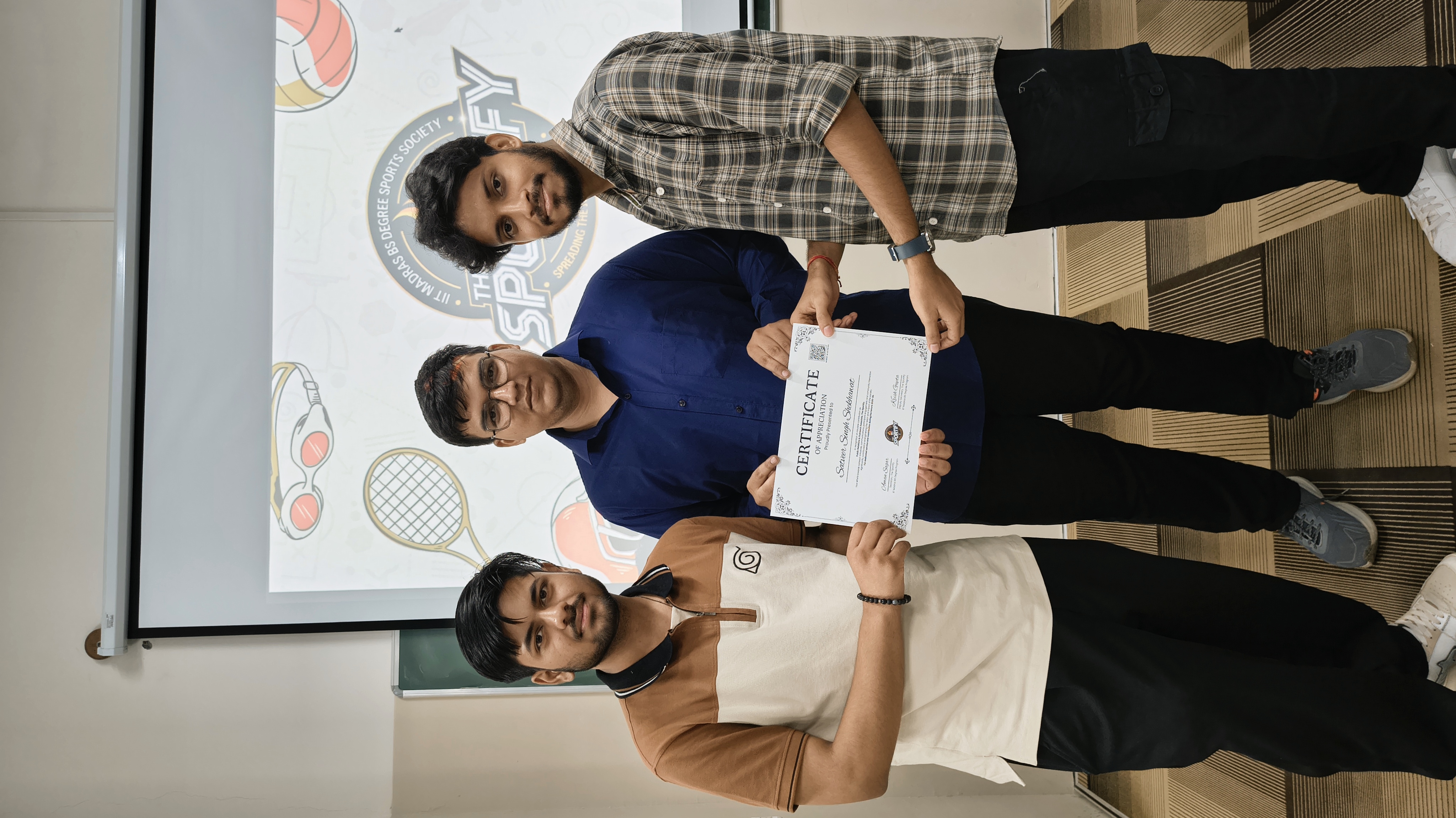 Team Certificate Distribution Photo 11